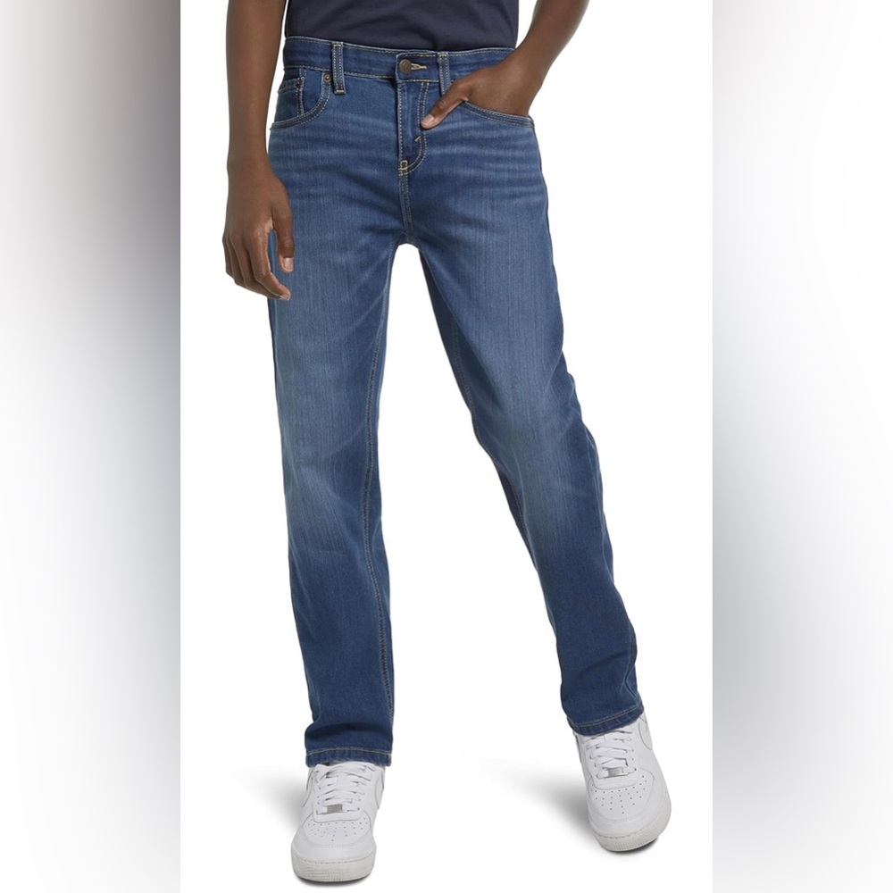 NWT Levi's Boys' 514 Straight Fit Jeans Size 18 - Picture 1 of 6